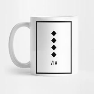 Via Geomantic Figure Mug